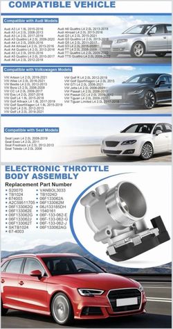 Electronic Throttle body of VW,Audi,seat