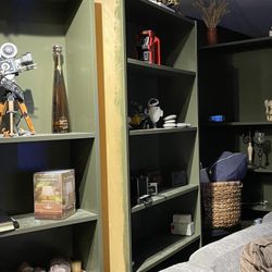 IKEA Billy Bookcases - Green