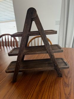 3 Tier Wood Stand