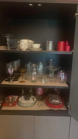 Misc glass ware