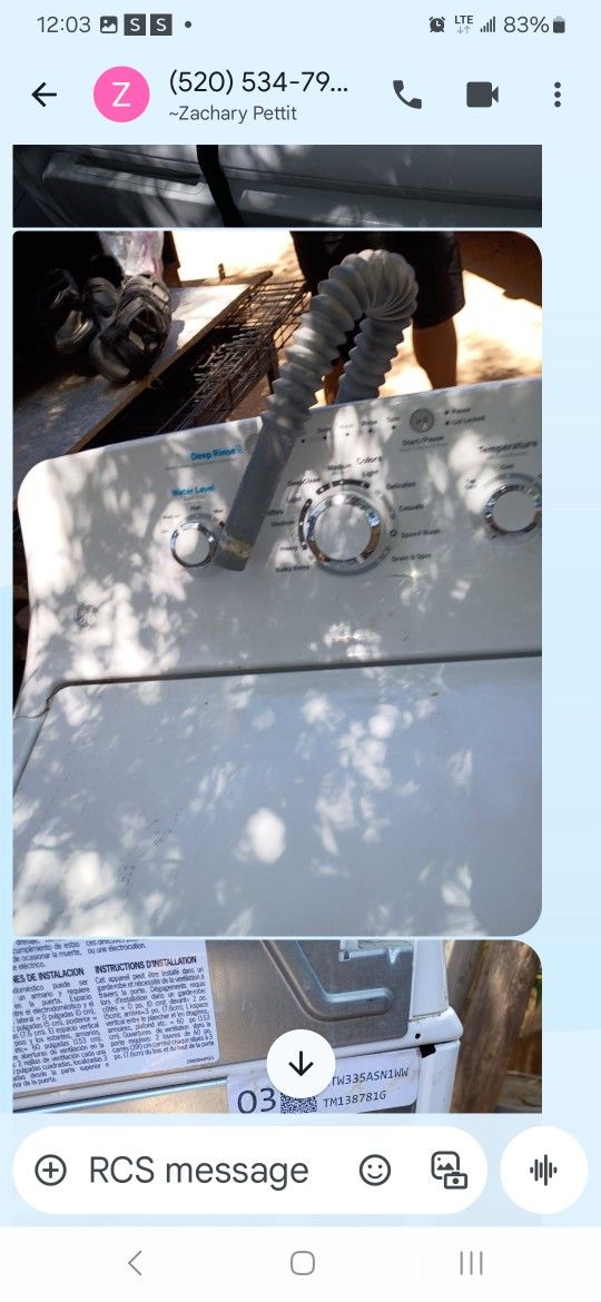 Washer Dryer