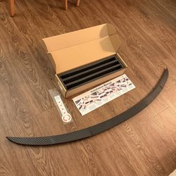 Spoiler for 2026 2025 Tesla Model Y Juniper - Carbon Fiber