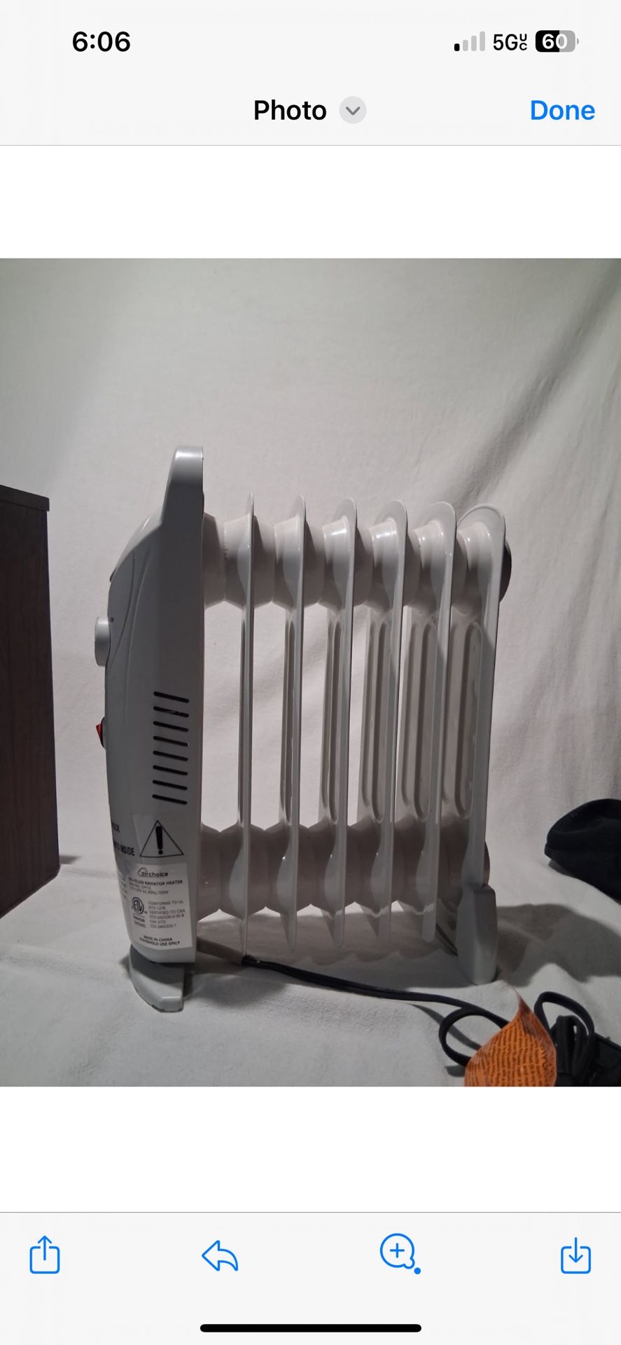 Air Choice Oil Filled Radiator Heater