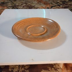 Vintage Monmouth Western Saucer In Mojave Brown