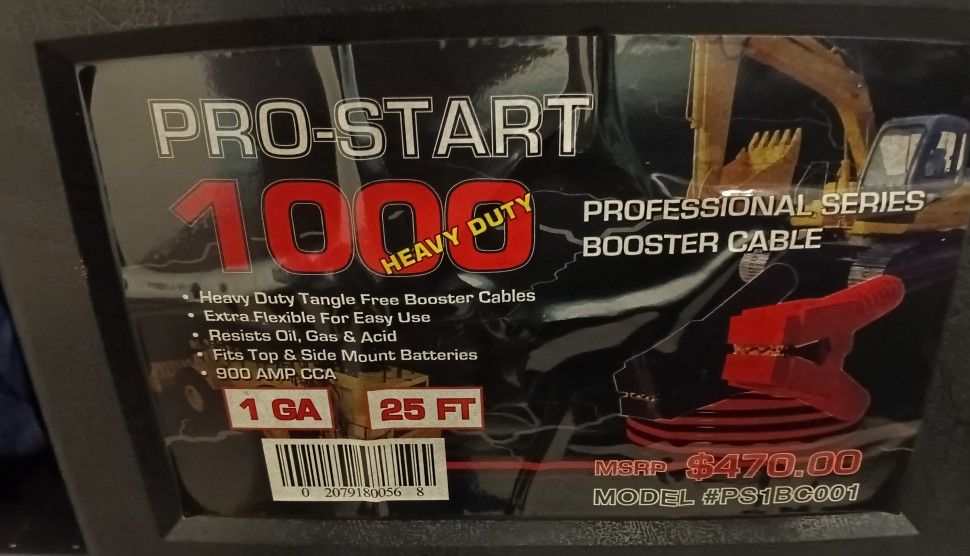 HEAVY DUTY JUMPER CABLES