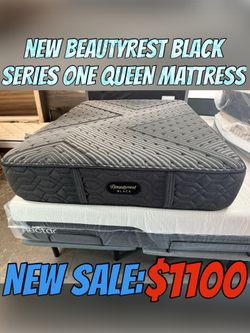 NEW BEAUTYREST BLACK SERIES ONE QUEEN MATTRESS