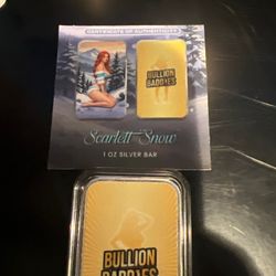 1 Ounce Silver Bullion Baddie