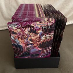 One Piece Card Game - A Fist Of Devine Speed (OP-11) - Sleeved Booster Packs - Factory Sealed 