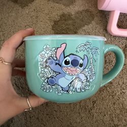 Ceramic Stitch Soup Mug