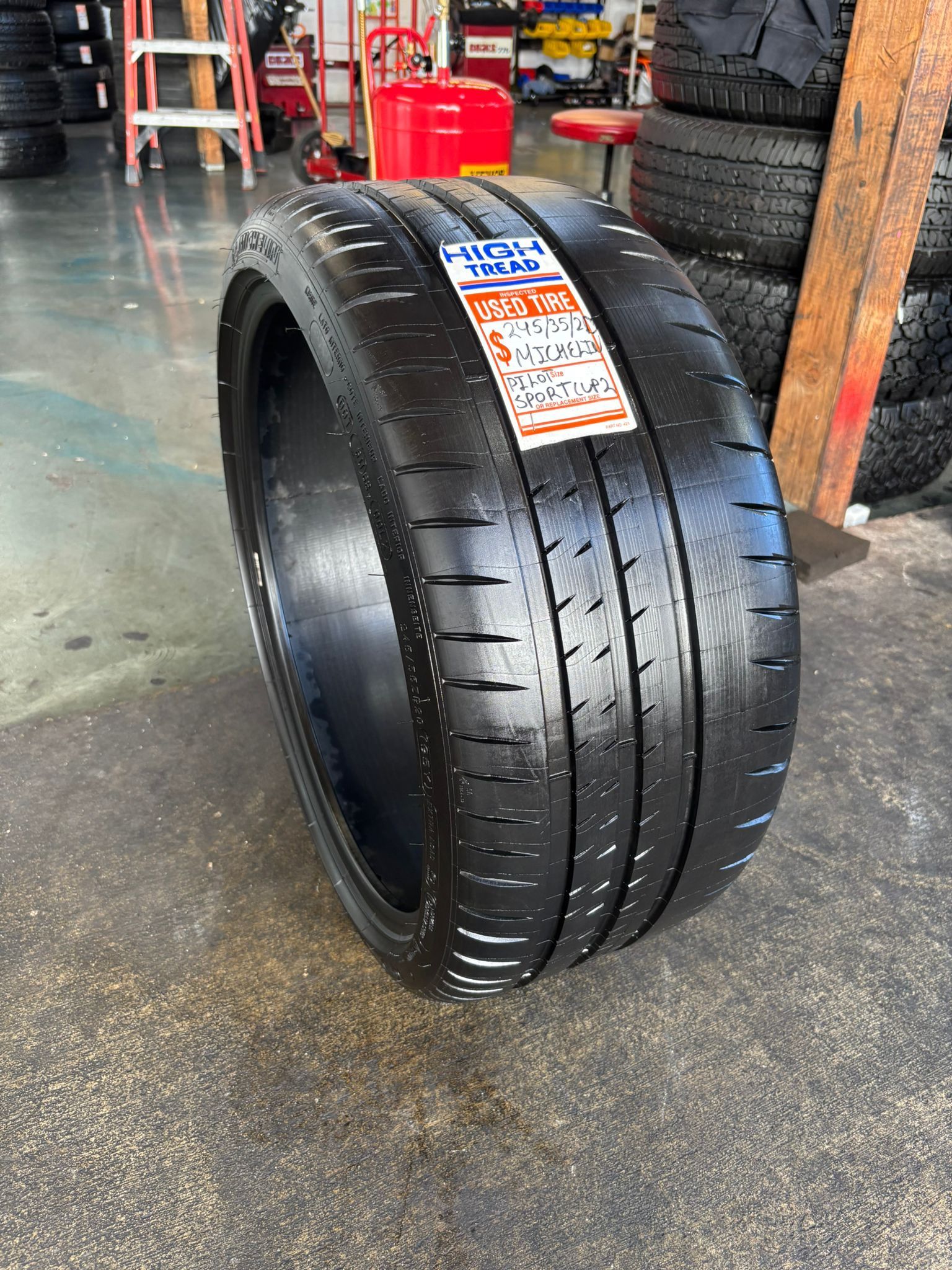 245/35/20 MICHELIN PILOT SPORT - ONE TIRE SEMI NEW