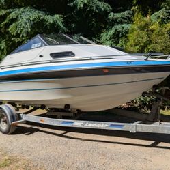 1993 Reinell 192 RM 5.0 Mercruiser  and EZ-Loader 
