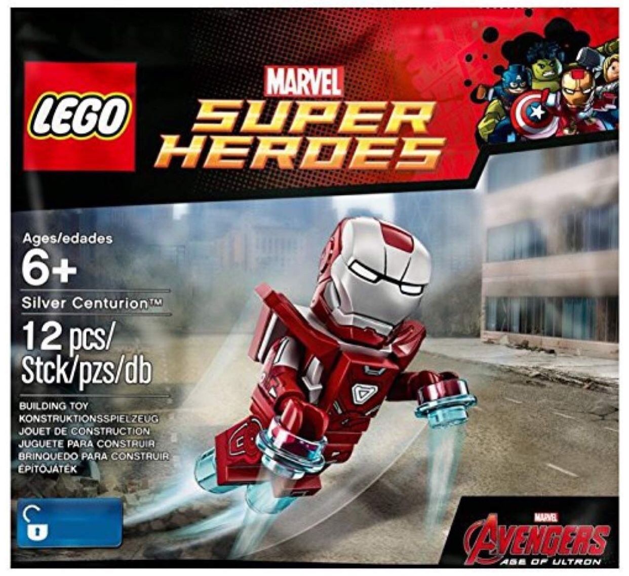 LEGO Super Heroes: Silver Centurion Exclusive Minifigure - Iron Man Mark 33 Armor 5002946
