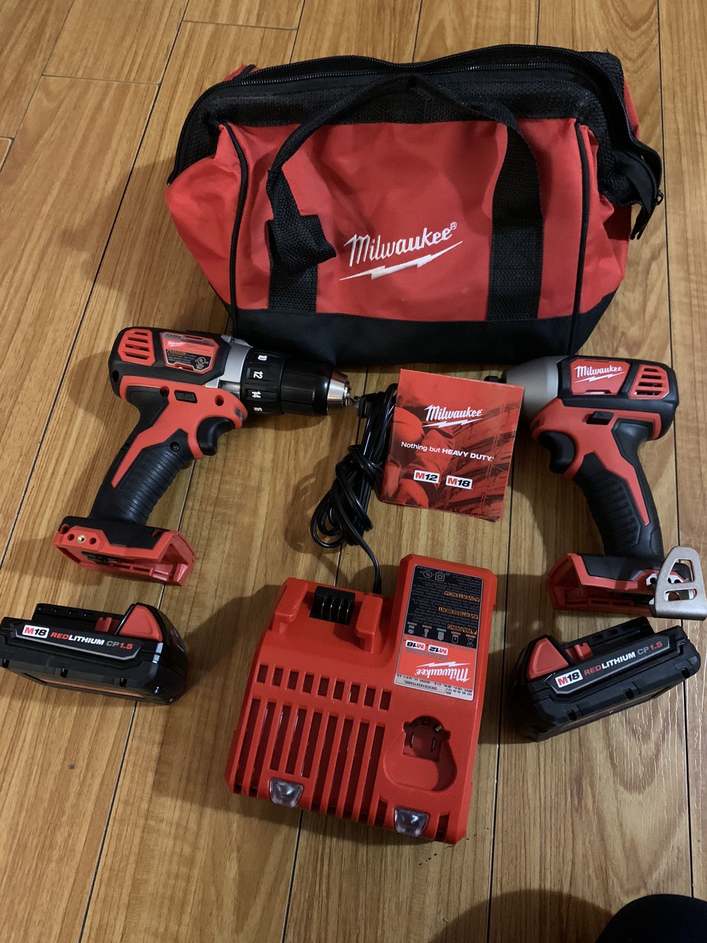 Milwaukee drills M18