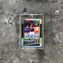Mac Jones Rookie auto