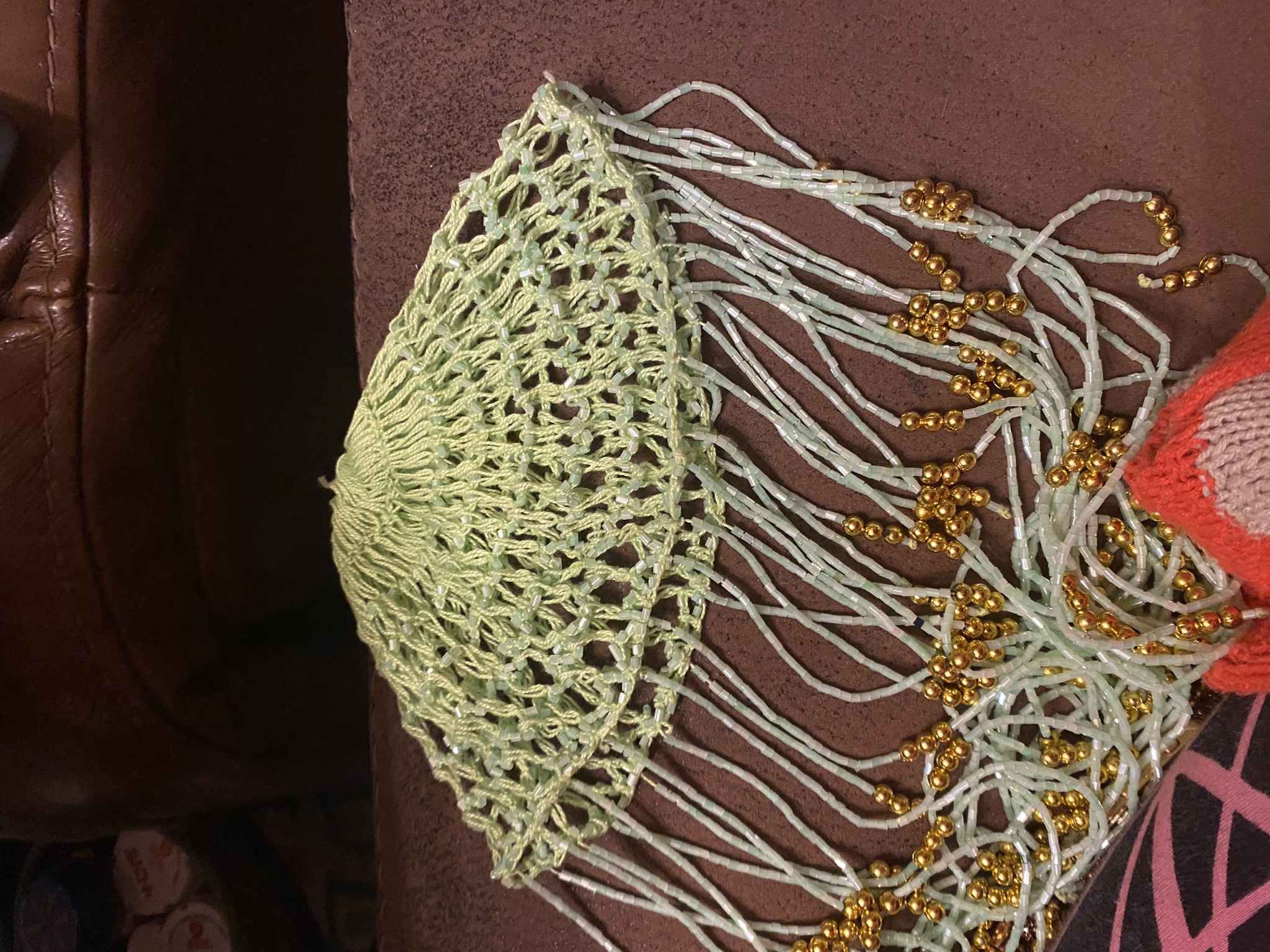 Beaded headpiece