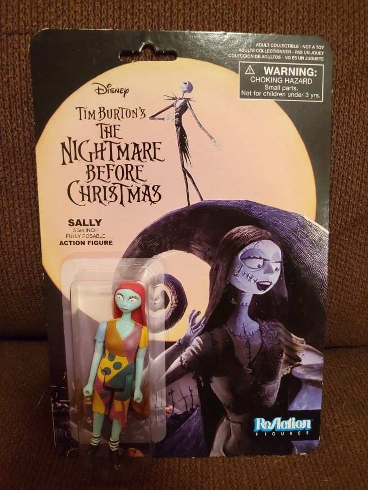 NIB Funko Reaction Figures: The Nightmare Before Christmas Sally