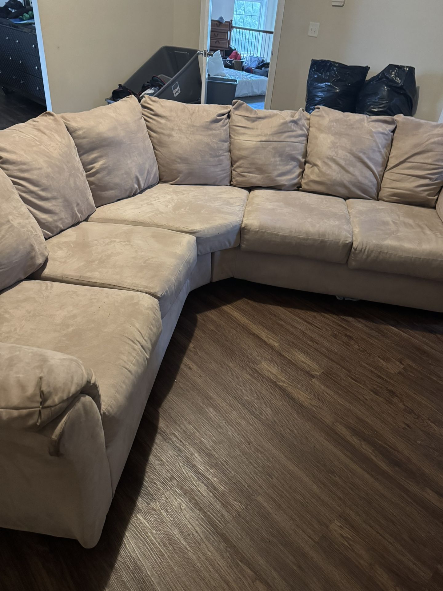 Cream Sectional