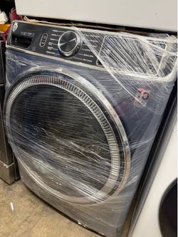 GE sapphire blue washer 5.3 cu ft WiFi front load