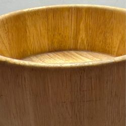 Bamboo serving bowl