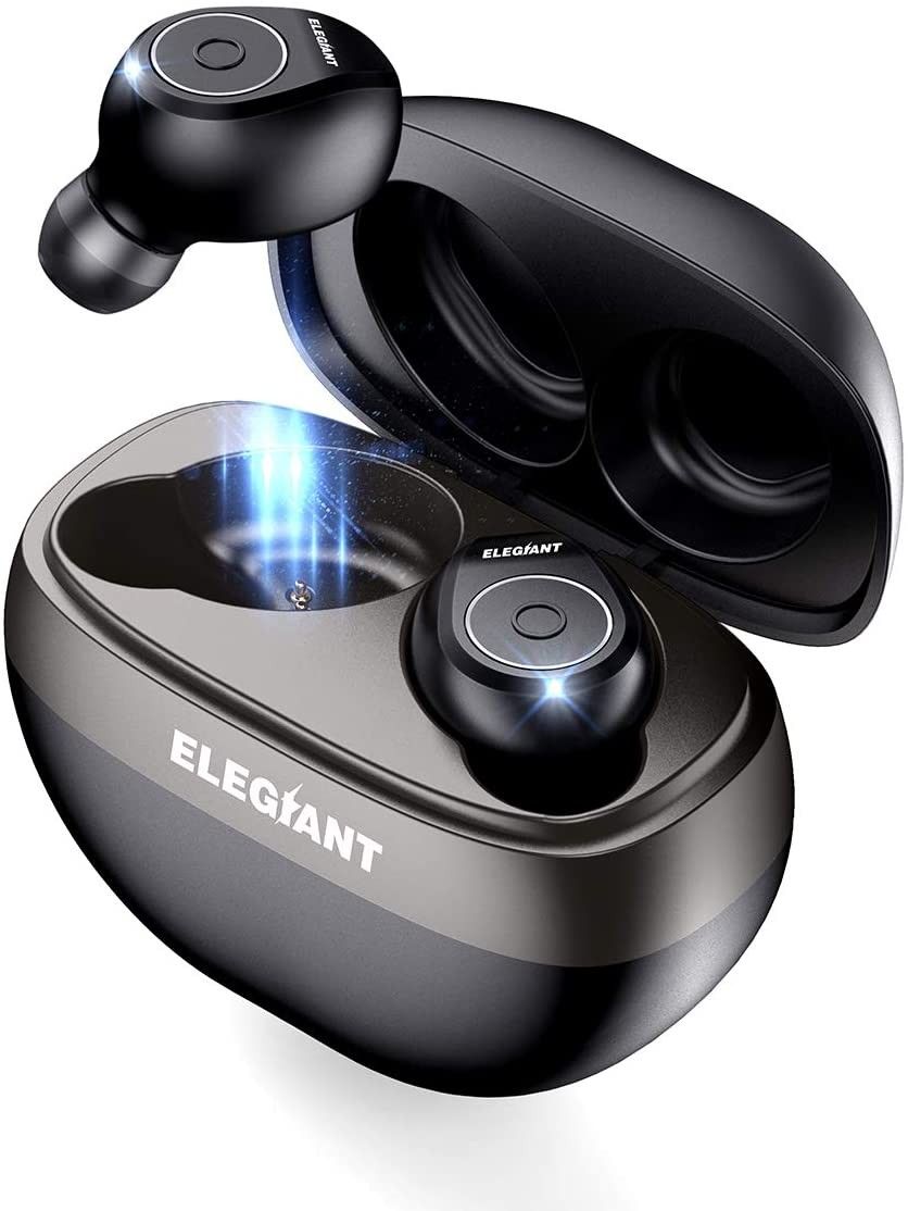 ELEGIANT T50 Bluetooth 5.0 Wireless Headphones Earphones Earbuds Microphone