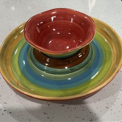 Botanero  with  Bowl 