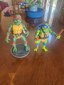 Raphael and Leonardo  Ninja Turtles