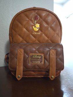 Loungefly Disney Winnie the Pooh Quilted Mini Backpack!