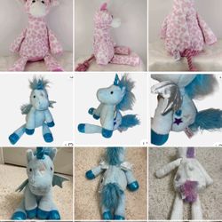Scentsy Buddy Halley the Blue Unicorn and More  $25 Each 