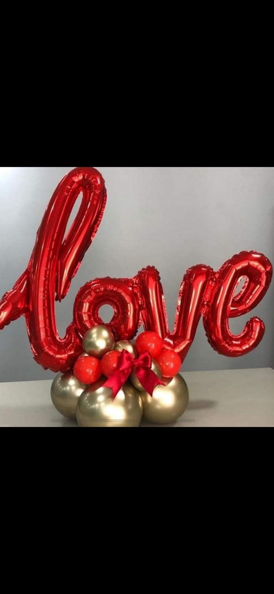 Balloons for Valentine’s Day