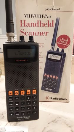 Radio
Scanner - 
Pro82 Handheld 200 Channel Radio
