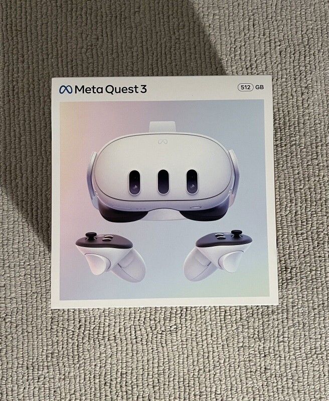 Meta Quest 3 512GB Brand New Sealed