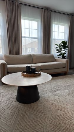 West Elm Marble Coffee Table