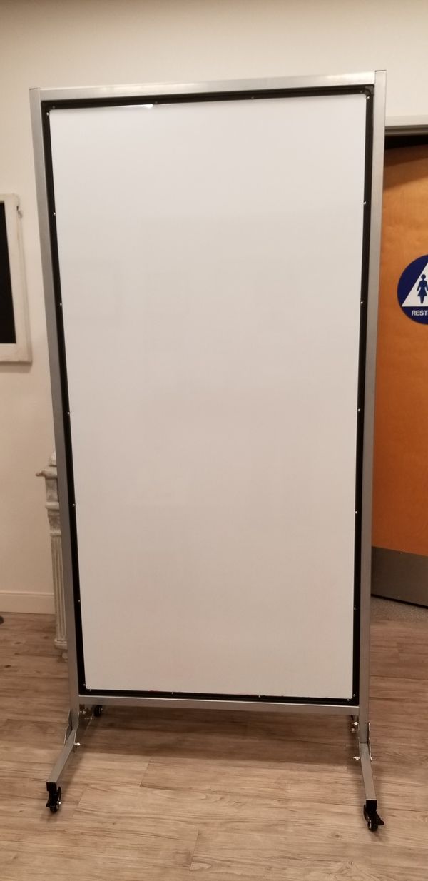 Rolling dry erase board / whiteboard for Sale in Temecula, CA OfferUp