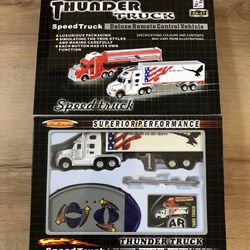 Thunder Truck Speed Truck Toy, Deluxe Remote Control Vehicle 