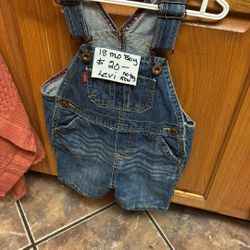 Size 18 Mo Levi Short all $20, Lucky Brand  18 Mo $25