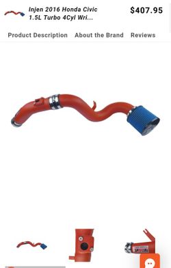 10th Gen Civic Cold Air Intake 