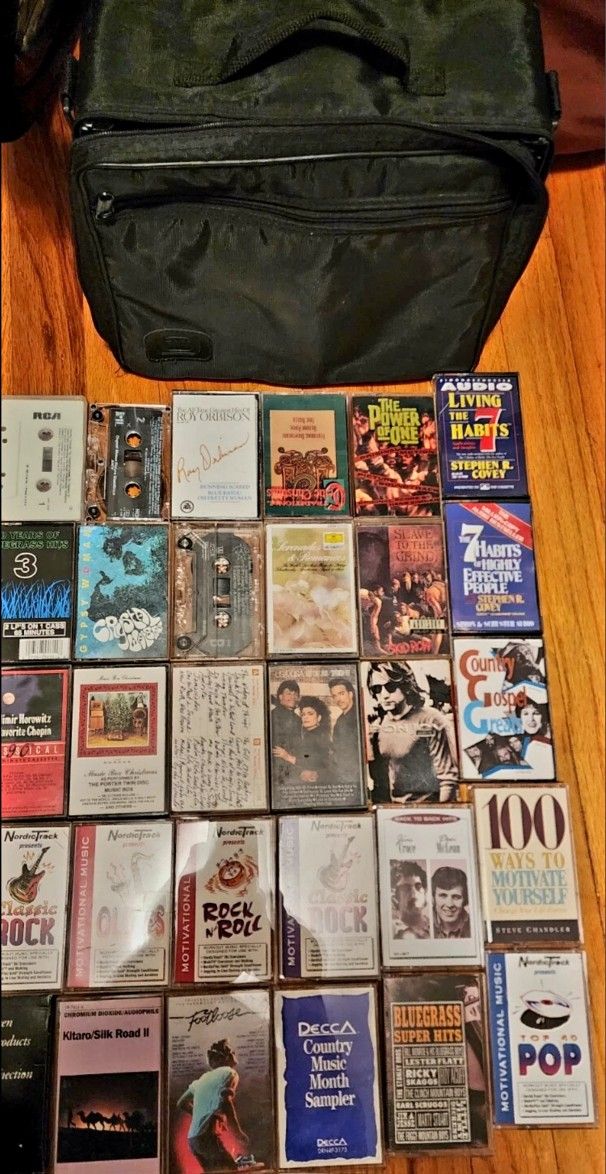 VINTAGE MUSIC CASSETTE LOT