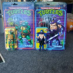 TMNT Reaction Super 7 Figures