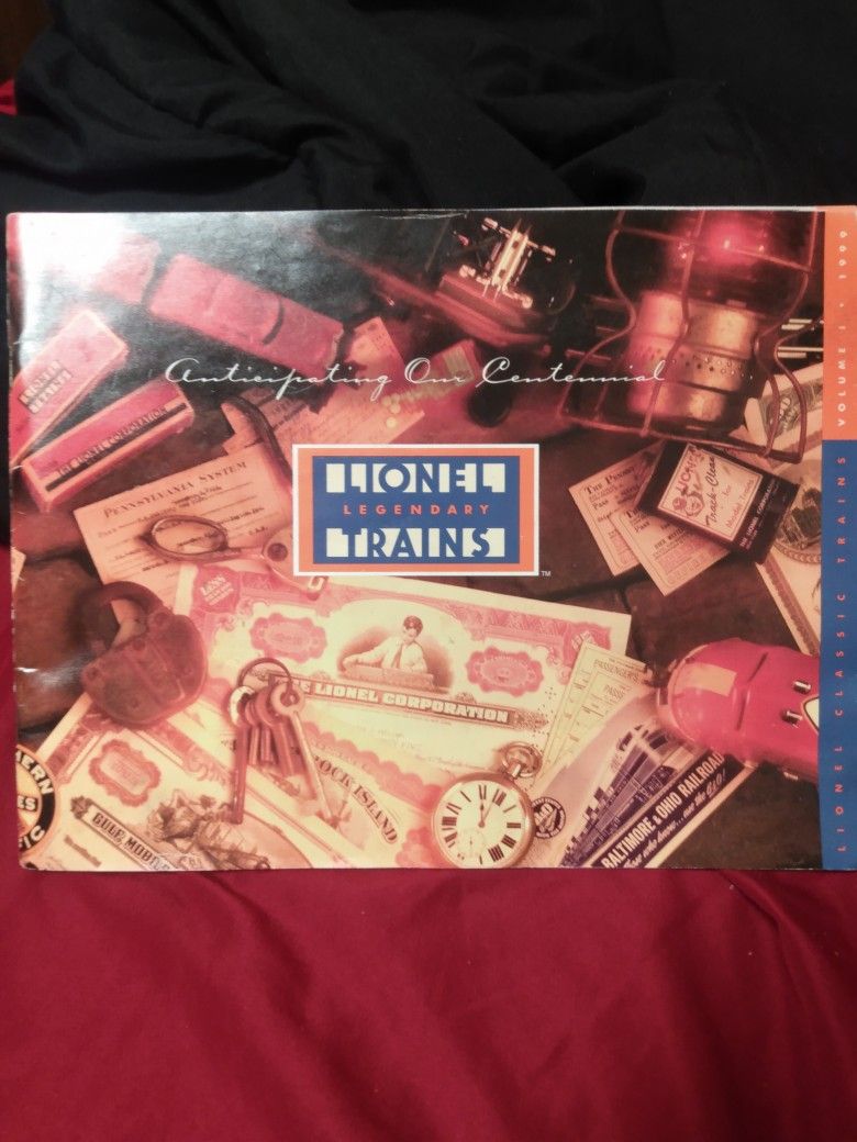 Vintage Lionel Train Catalog