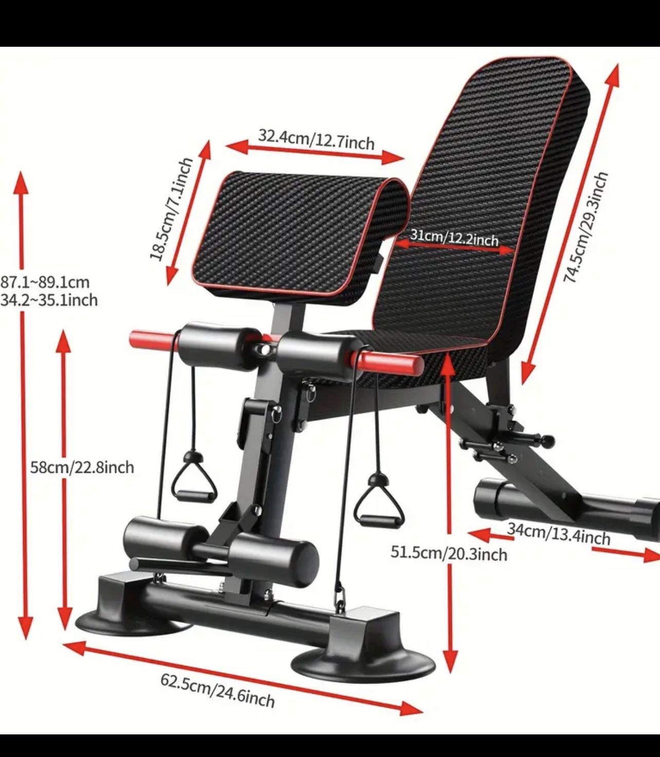 Adjustable Multi Purpose Weight Bench For Home Gym