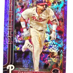 2025 Topps Baseball Purple Rainbow & Holo Foil 247/250