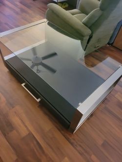 Glass table