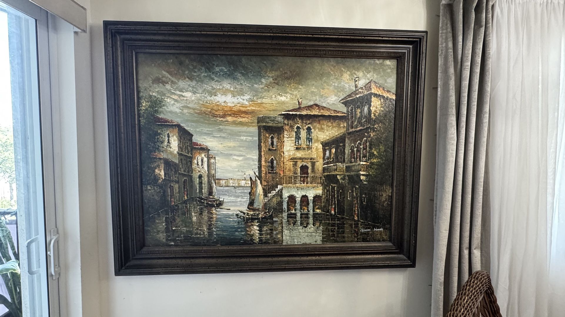 Venice Art Wall Decor Large 4’5x3’5ft.
