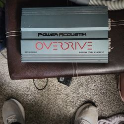 Power Accoustic 5000 Watt Class D Mono Block Amp Hits HARD