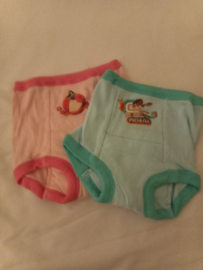 Monday(only)items. 4T_(2prs)@$1_training panties
