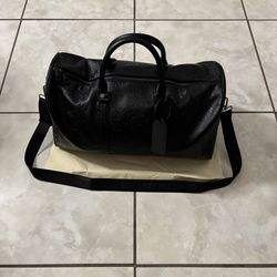 LV Black Monogram Duffel Bag