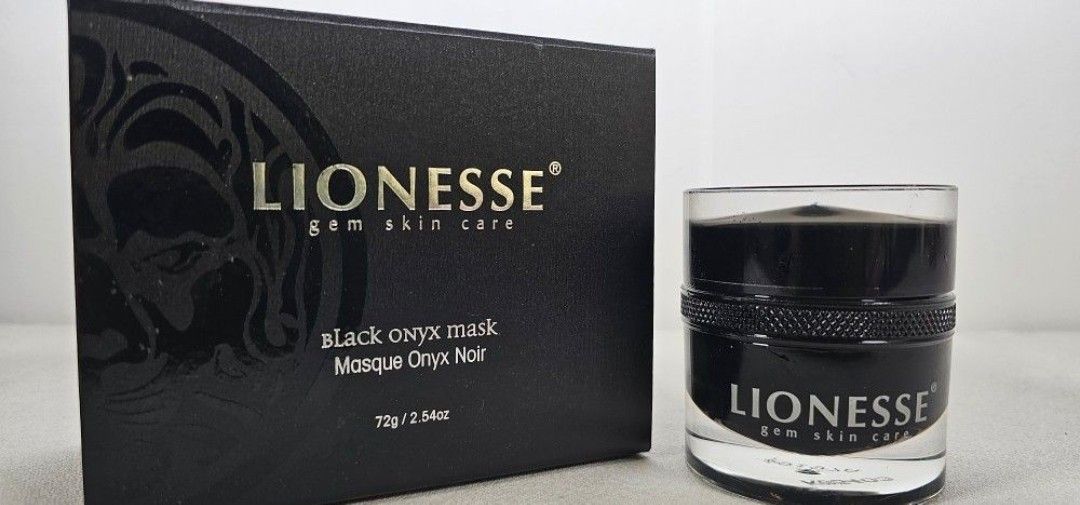 New Lionesse Gem Skin Care Black Onyx Mask with box - 72g 2.54oz.

 