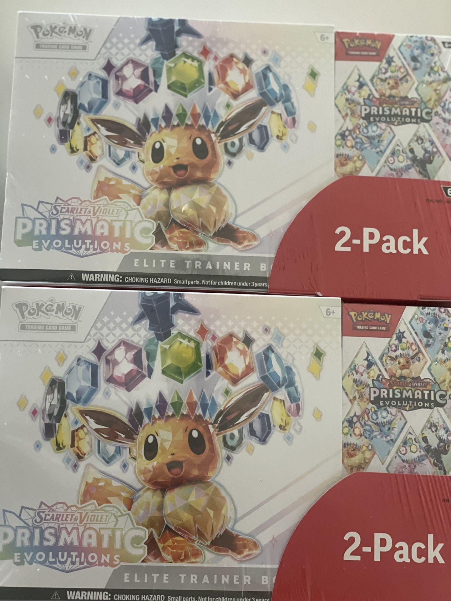 Prismatic 2 Pack Bundle ETB Booster bundle