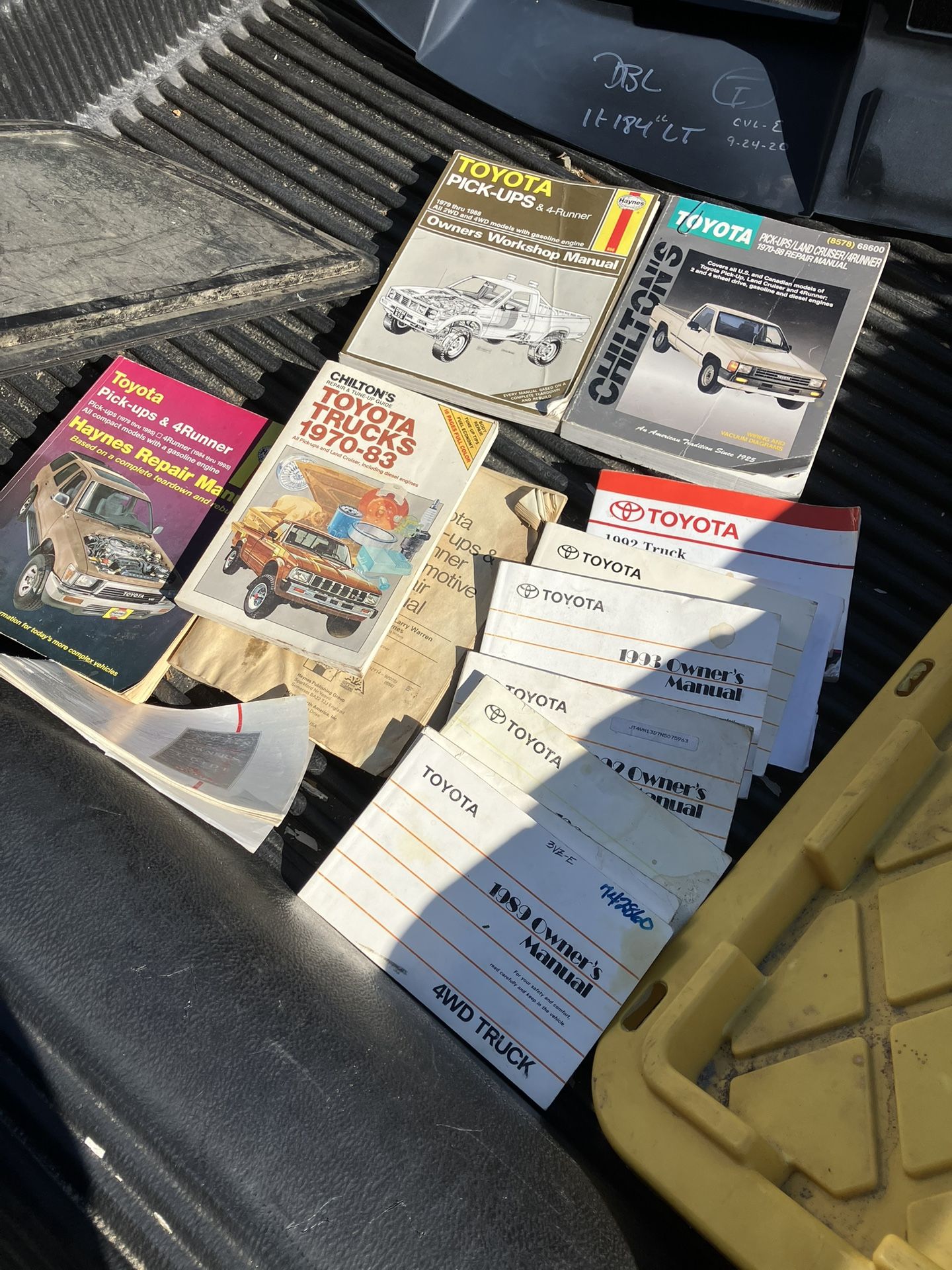 Toyota Owners Manual Clinton’s Repair Guide