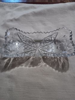 Antique McKee "Innovation" Line #410 celery/relish dish